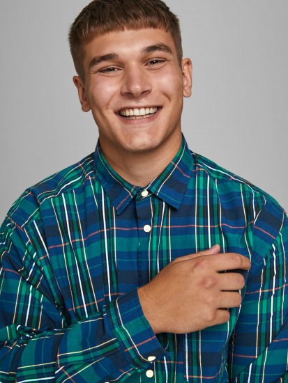 Jack & Jones JORAUDIO Shirt - Kauluspaidat - Miesten isot kauluspaidat 2XL – 8XL