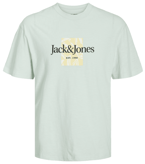 Jack & Jones JORLAFAYETTE BRANDING T-Shirt Skylight - T-paidat - Isot T-paidat 2XL – 14XL