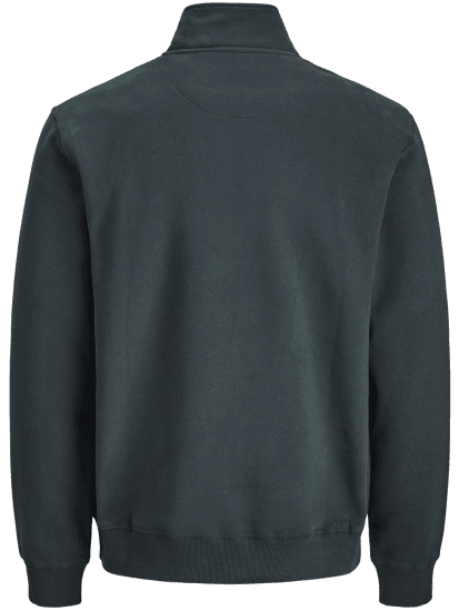 Jack & Jones Bleecker Branding High Neck Sweatshirt Forest River - Hupparit ja collegepaidat - Miesten hupparit ja collegepaidat isot koot