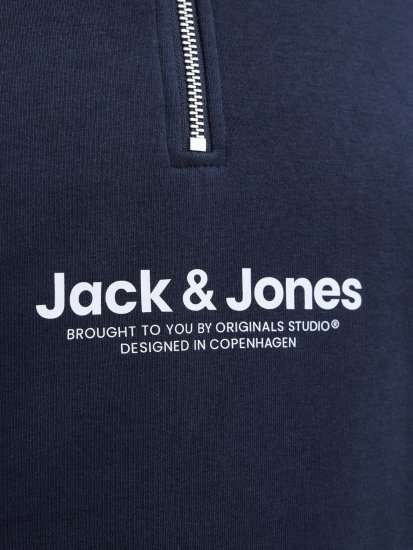 Jack & Jones Vesterbro verryttelyasu tummansininen - Hupparit ja collegepaidat - Miesten hupparit ja collegepaidat isot koot