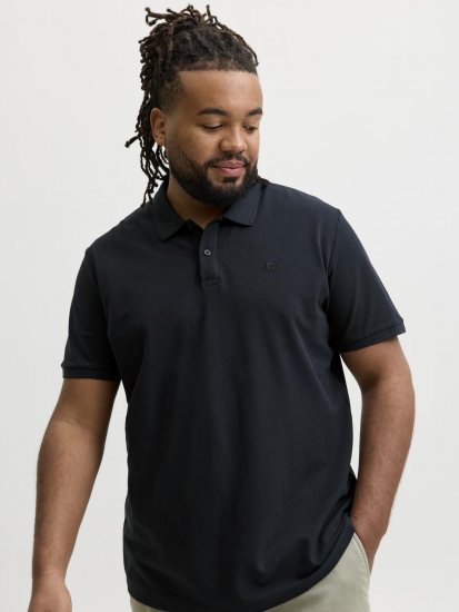 Jack & Jones Weston Pikeepaita Tummansininen - Pikeepaidat - Miesten isot pikeepaidat