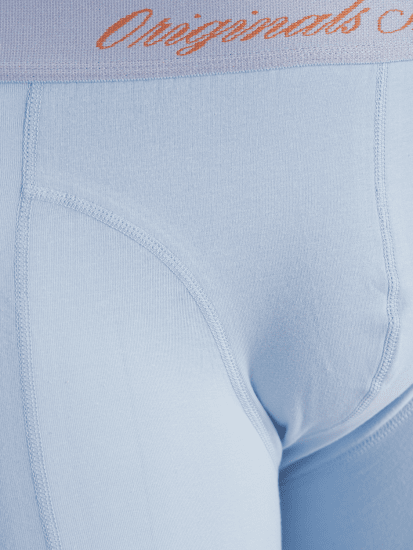Jack & Jones Jacnorrebro Yksiväriset Bokserit3-Pack Sininen - Alusvaatteet & uimavaatteet - Miesten Isot alusvaatteet 