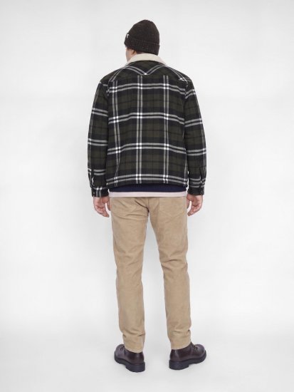 Jack & Jones Zac Teddy Paitatakki Vihreä - Takit - Miesten Takit, isot koot – 2XL – 12XL