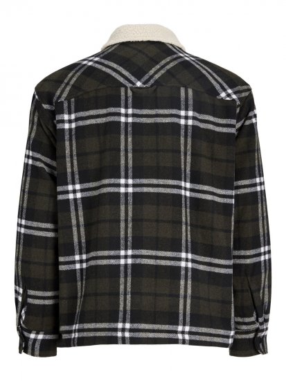 Jack & Jones Zac Teddy Paitatakki Vihreä - Takit - Miesten Takit, isot koot – 2XL – 12XL