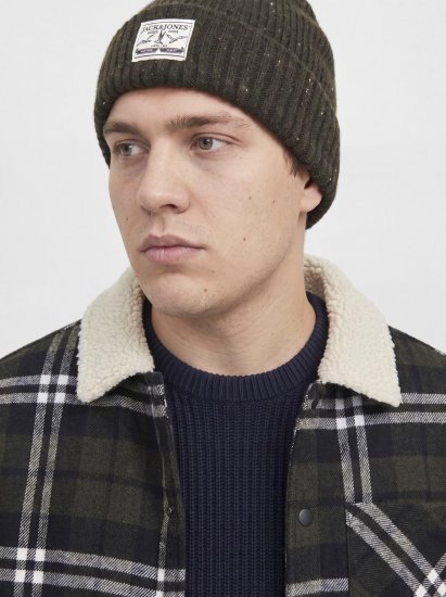 Jack & Jones Zac Teddy Paitatakki Vihreä - Takit - Miesten Takit, isot koot – 2XL – 12XL