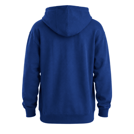 Motley Denim Copenhagen Hoodie Royal Blue - Hupparit ja collegepaidat - Miesten hupparit ja collegepaidat isot koot