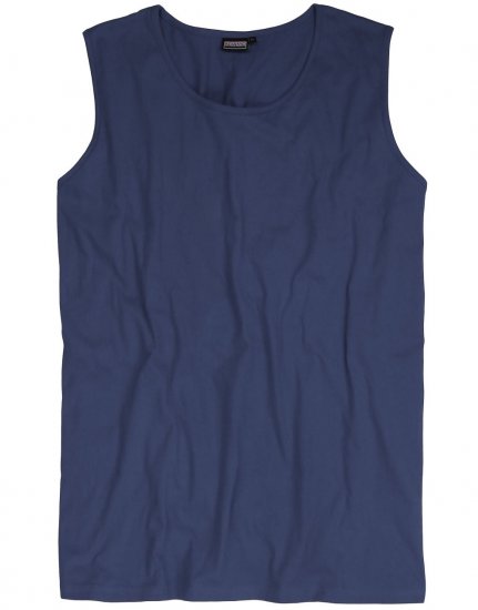Adamo Rod Comfort Fit Tank Top Denim Blue - T-paidat - Isot T-paidat 2XL – 14XL