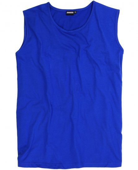 Adamo Rod Comfort Fit Tank Top Royal Blue - T-paidat - Isot T-paidat 2XL – 14XL