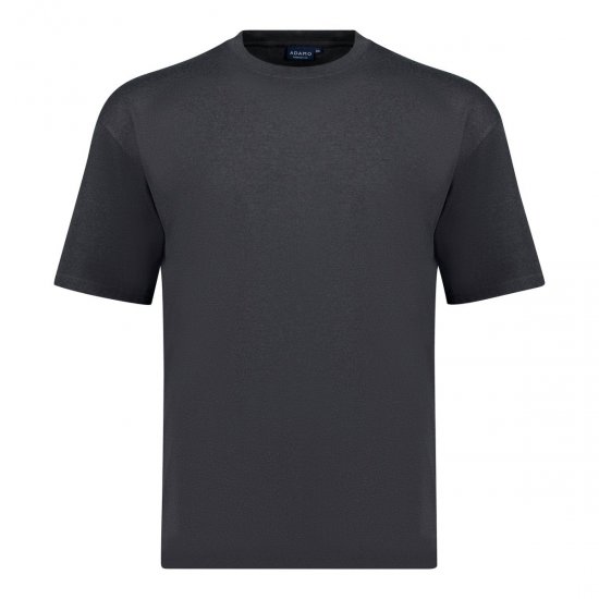 Adamo 129420 T-paita 2 kpl Tummanharmaa meleerattu - T-paidat - Isot T-paidat 2XL – 14XL
