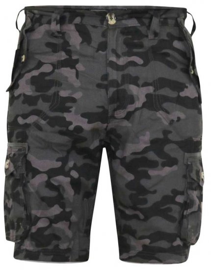 D555 ZAVIER Camo Cotton Cargo Shorts - Shortsit - Shortsit, isot koot – W40-W60