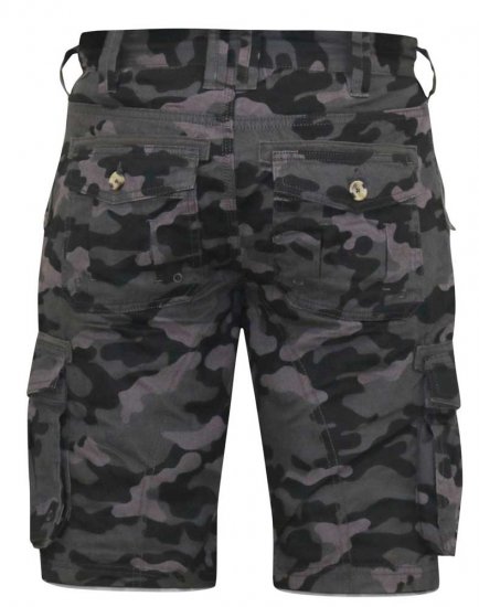 D555 ZAVIER Camo Cotton Cargo Shorts - Shortsit - Shortsit, isot koot – W40-W60