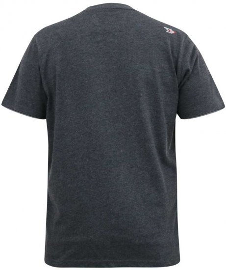 D555 ALFRED 2-Pack Brand Carrier Printed Crew Neck T-Shirts - T-paidat - Isot T-paidat 2XL – 14XL