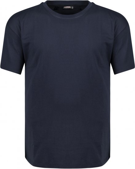 Adamo Bud Regular fit Heavy weight T-shirt Navy - T-paidat - Isot T-paidat 2XL – 14XL