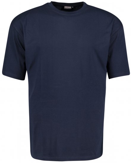 Adamo Magic T-shirt Navy TALL SIZES - MIESTEN VAATTEET MT-6XLT - Pitkien miesten vaatteet
