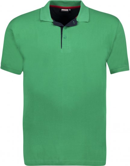 Adamo Pablo Comfort fit Polo shirt Green - Pikeepaidat - Miesten isot pikeepaidat