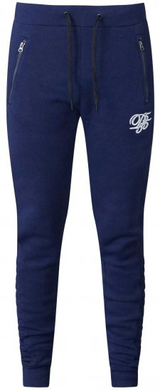 D555 Javier Fashion Sweatpants Navy - Collegehousut ja collegeshortsit - Miesten Isot collegehousut ja collegeshortsit
