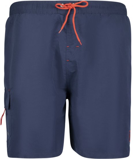 Adamo Kuba Cargo Swimshorts Navy - Alusvaatteet & uimavaatteet - Miesten Isot alusvaatteet 