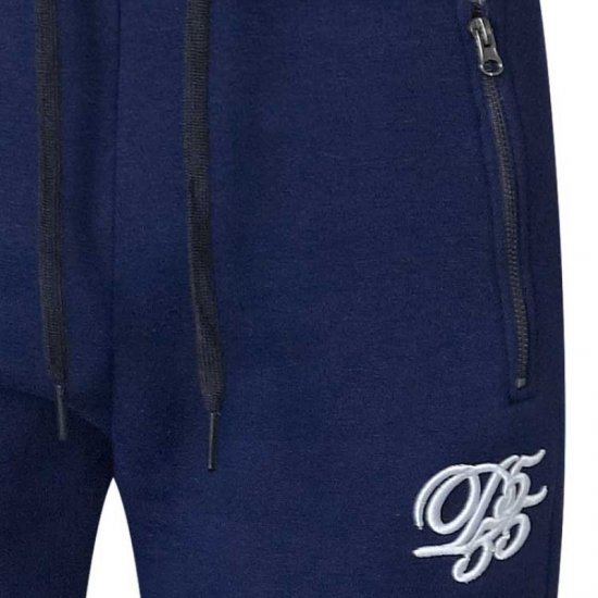 D555 Javier Fashion Sweatpants Navy - Collegehousut ja collegeshortsit - Miesten Isot collegehousut ja collegeshortsit