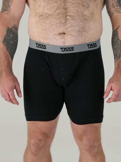 Duke Driver Boxershorts Black, Grey, Navy 3-Pack - Alusvaatteet & uimavaatteet - Miesten Isot alusvaatteet 