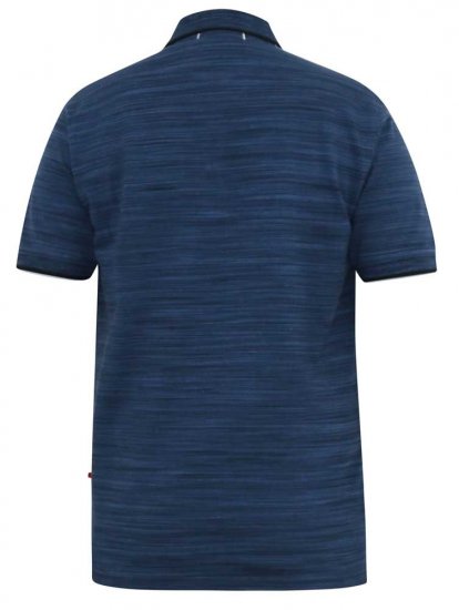 D555 FOXLEY Pique Reno Polo Navy - Pikeepaidat - Miesten isot pikeepaidat