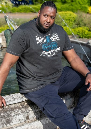 D555 SOLO Official Star Wars Management Consulting Printed T-Shirt Black Reno - T-paidat - Isot T-paidat 2XL – 14XL