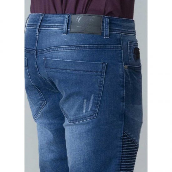 D555 Abrams Biker Style Jeans - Farkut ja housut - Miesten isot farkut ja isot housut W40-W70