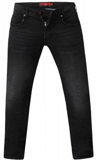 D555 Benson Tapered Fit Stretch Jeans Stonewash TALL SIZES - MIESTEN VAATTEET MT-6XLT - Pitkien miesten vaatteet