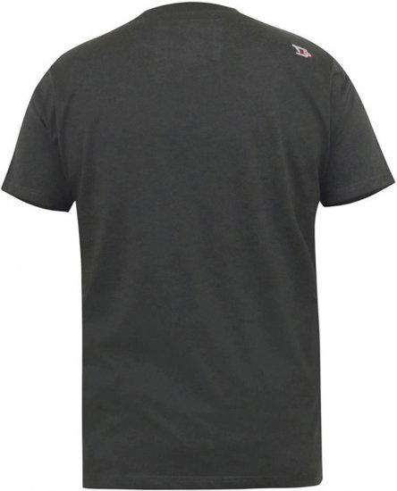 D555 JAIDEN Legends Guitar Printed Crew Neck T-Shirt Khaki - T-paidat - Isot T-paidat 2XL – 14XL