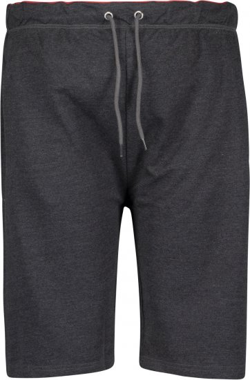 Adamo Moritz Sweatshorts Charcoal - Collegehousut ja collegeshortsit - Miesten Isot collegehousut ja collegeshortsit