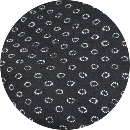 D555 Matlock Short Sleeve AOP Shirt With Hidden Button Down Black - Kauluspaidat - Miesten isot kauluspaidat 2XL – 8XL