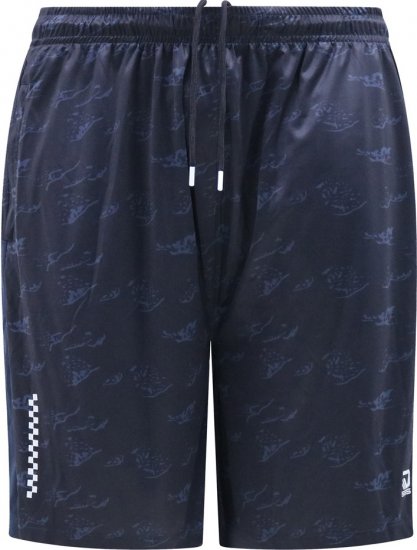 D555 Woking Dry Wear Fully Elasticated Polyester Shorts Navy - Urheiluvaatteet & ulkoilu - Miesten urheiluvaatteet isot koot