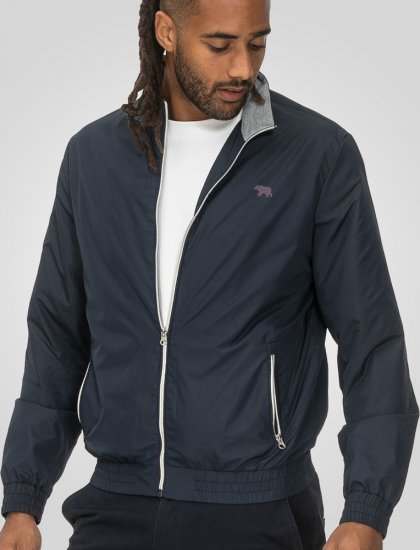 D555 Ealing Lightweight Zip Through Jacket With Zip Pockets Navy - Takit - Miesten Takit, isot koot – 2XL – 12XL
