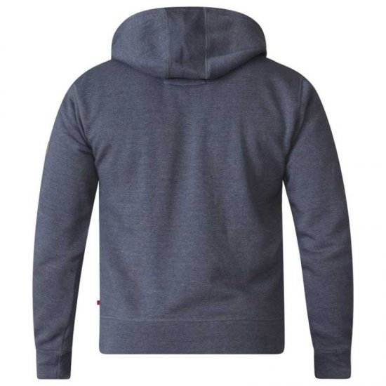 D555 Vadal Full Zip Hoodie Charcoal - Hupparit ja collegepaidat - Miesten hupparit ja collegepaidat isot koot