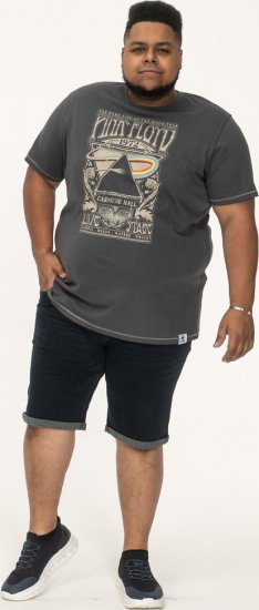 D555 HANLEY Official Pink Floyd Crew Neck T-Shirt Dark Grey - T-paidat - Isot T-paidat 2XL – 14XL