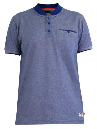 D555 Owen Colorless Polo Blue - Pikeepaidat - Miesten isot pikeepaidat