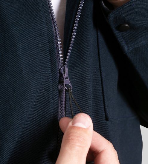 D555 Cleveley Long Sleeve Heavy Shacket Overshirt Navy - Kauluspaidat - Miesten isot kauluspaidat 2XL – 8XL