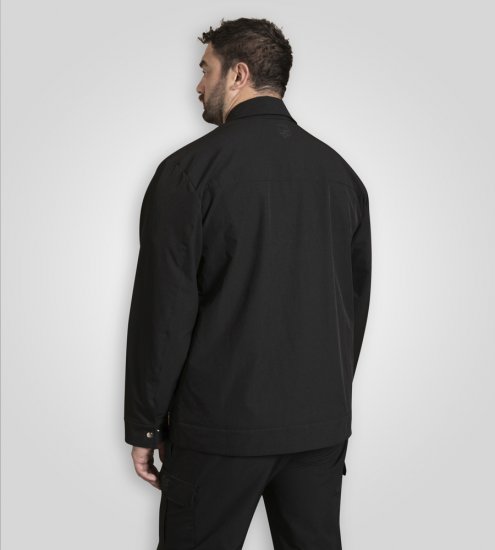 D555 Wimbledon Couture Stretch Jacket with Zipper Black - Takit - Miesten Takit, isot koot – 2XL – 12XL