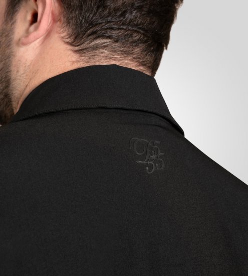 D555 Wimbledon Couture Stretch Jacket with Zipper Black - Takit - Miesten Takit, isot koot – 2XL – 12XL