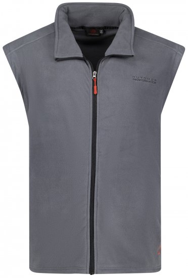 Adamo Montreal Fleece Vest Grey - Urheiluvaatteet & ulkoilu - Miesten urheiluvaatteet isot koot