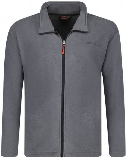 Adamo Toronto Fleece Jacket Grey - Urheiluvaatteet & ulkoilu - Miesten urheiluvaatteet isot koot