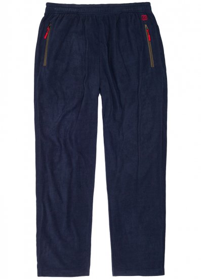 Adamo Ottawa Fleece Pants Navy - Urheiluvaatteet & ulkoilu - Miesten urheiluvaatteet isot koot