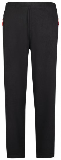 Adamo Ottawa Fleece Pants Black - Urheiluvaatteet & ulkoilu - Miesten urheiluvaatteet isot koot