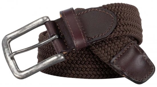 Adamo 180910 Joustovyö Ruskea - Vyöt - Pitkät vyöt W40-W70/2XL-8XL