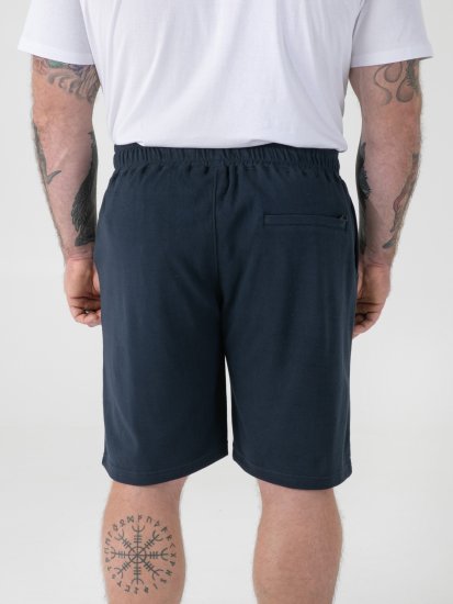D555 Mitchell 2 Stretch-Shortsit Joustavalla Vyötäröllä Tummansininen - Collegehousut ja collegeshortsit - Miesten Isot collegehousut ja collegeshortsit