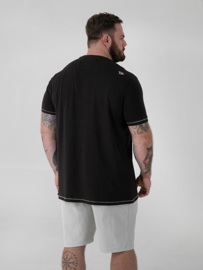 D555 Macfarlan T-paita Gorillapainatuksella Musta - Isot Vaatteet - Miesten vaatteet isot koot