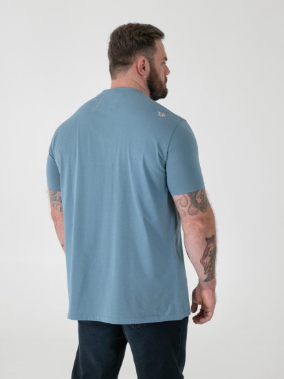D555 Miller Bearded Skull T-paita Painatuksella - T-paidat - Isot T-paidat 2XL – 14XL