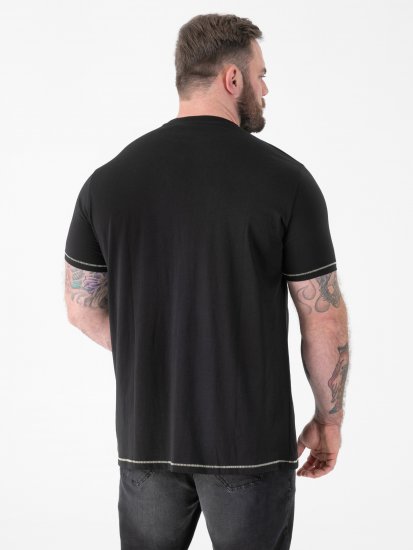 D555 Hugh Official ACDC Highway To Hell T-paita Painatuksella Musta - T-paidat - Isot T-paidat 2XL – 14XL