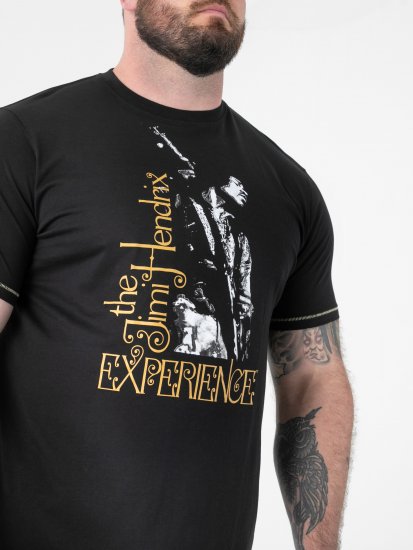 D555 Hugh Official ACDC Highway To Hell T-paita Painatuksella Musta - T-paidat - Isot T-paidat 2XL – 14XL