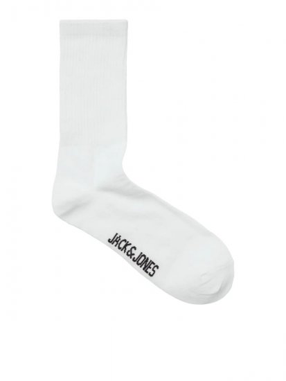 Jack & Jones Charles Tennissukat Valkoinen 3 paria - Alusvaatteet & uimavaatteet - Miesten Isot alusvaatteet 