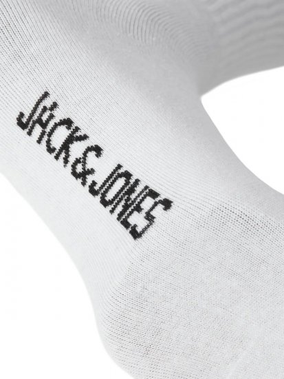 Jack & Jones Charles Tennissukat Valkoinen 3 paria - Alusvaatteet & uimavaatteet - Miesten Isot alusvaatteet 
